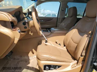 2016 Cadillac Escalade Platinum with VIN 1GYS3DKJ5GR105128, listed as a Copart auction lot 71834854 with 124,711 mi miles and Non Repairable. Bid and sale history available at carsss.com. Image 7.