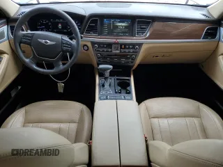 2018 Genesis G80 3.8L z VIN KMHGN4JE3JU285266, wystawiony jako Copart lot #58053355 z przebiegiem 69 335 mil mil oraz Szkoda całkowita • Salvage title. Historia ofert i sprzedaży dostępna na DreamBid. Obrazek 8.