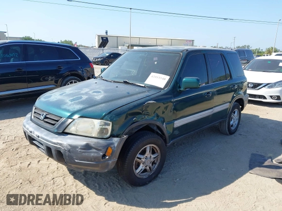 2000 Honda CR-V EX with VIN JHLRD1866YC041482, listed as a IAAI auction lot 42053548 with 204,401 mi miles. Bid and sale history available at carsss.com. Image 17.