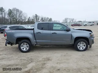 2021 Chevrolet Colorado 4WD Work Truck with VIN 1GCGTBENXM1143107, listed as a IAAI auction lot 41152936 with 47,148 mi miles. Bid and sale history available at carsss.com. Image 13.