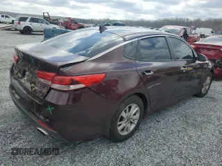 2016 Kia Optima LX with VIN 5XXGT4L35GG041185, listed as a Copart auction lot 50171935 with 165,619 mi miles and Salvage title. Bid and sale history available at DreamBid. Image 3.
