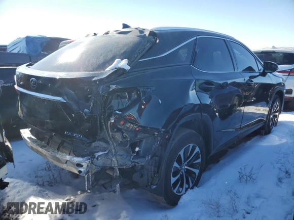 2021 Lexus RX with VIN 2T2HZMDA5MC260274, listed as a Copart auction lot 41894005 with 81,098 mi miles and Salvage Title. Bid and sale history available at carsss.com. Image 3.