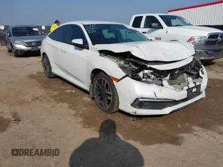 2020 Honda Civic LX z VIN 2HGFC2F68LH565560, wystawiony jako IAAI lot #41517853 z przebiegiem 96 832 mil mil oraz . Historia ofert i sprzedaży dostępna na DreamBid. Obrazek 1.