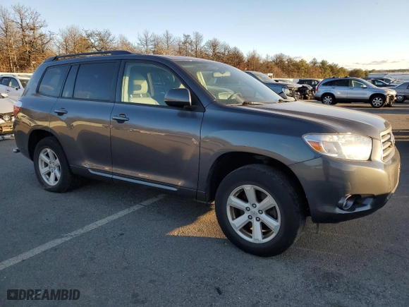 2010 Toyota Highlander SE with VIN 5TDJK3EH4AS034469, listed as a Copart auction lot 87325514 with 55,618 mi miles and Non Repairable. Bid and sale history available at carsss.com. Image 4.