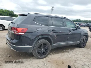 2019 Volkswagen Atlas SEL with VIN 1V2ER2CAXKC509184, listed as a Copart auction lot 58695325 with Not provided miles and Salvage title. Bid and sale history available at DreamBid. Image 3.