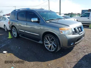 2015 Nissan Armada SV with VIN 5N1BA0ND6FN604077, listed as a IAAI auction lot 41940078 with 169,266 mi miles and . Bid and sale history available at DreamBid. Image 1.
