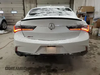 2020 Acura ILX w/Premium/A-SPEC Pkg with VIN 19UDE2F81LA009110, listed as a Copart auction lot 41711785 with 50,266 mi miles and Salvage Title. Bid and sale history available at carsss.com. Image 6.