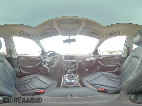 2017 Audi Q5 Premium Plus with VIN WA1L2AFP6HA016351, listed as a Copart auction lot 59000705 with 73,907 mi miles and Salvage title. Bid and sale history available at DreamBid. Image 14.