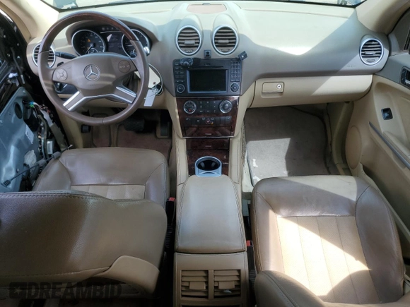 2010 Mercedes-Benz M 350 with VIN 4JGBB2FB5AA596950, listed as a Copart auction lot 49839855 with 159,230 mi miles and Salvage Title. Bid and sale history available at DreamBid. Image 8.