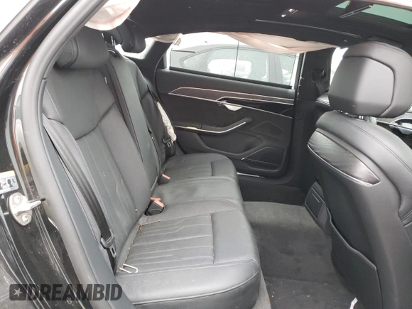 2020 Audi A8 L with VIN WAU8EAF85LN012690, listed as a Copart auction lot 44290193 with 50,909 mi miles. Bid and sale history available at carsss.com. Image 10.