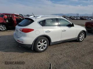 2010 Infiniti EX Journey with VIN JN1AJ0HR2AM754101, listed as a Copart auction lot 74252434 with 126,631 mi miles and Salvage Title. Bid and sale history available at DreamBid. Image 3.