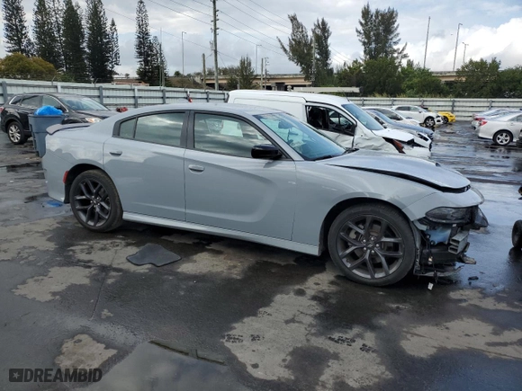 2021 Dodge Charger GT with VIN 2C3CDXHG1MH625735, listed as a Copart auction lot 46014805 with NaN miles and Non Repairable. Bid and sale history available at carsss.com. Image 4.
