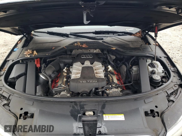 2013 Audi A8 L 3.0L with VIN WAURGAFD5DN017479, listed as a Copart auction lot 52292865 with 225,180 mi miles and Non Repairable. Bid and sale history available at carsss.com. Image 11.