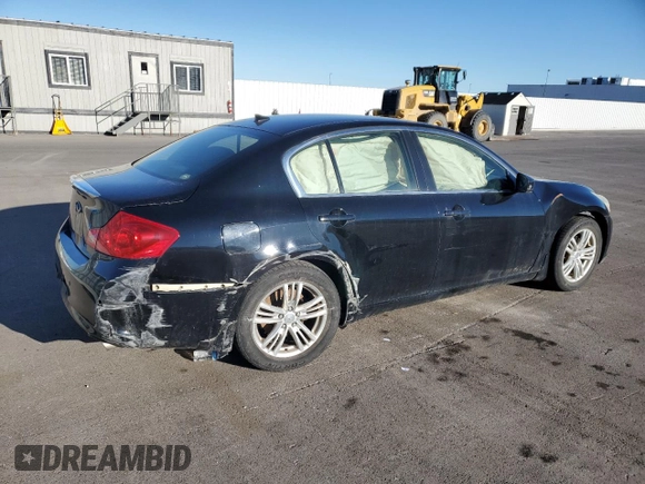 2013 Infiniti G37 x with VIN JN1CV6AR7DM759681, listed as a Copart auction lot 50540095 with 147,741 mi miles and Salvage Title. Bid and sale history available at carsss.com. Image 3.