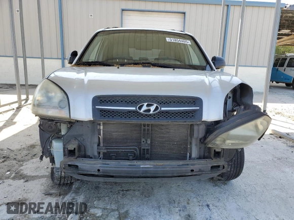 2006 Hyundai Tucson GL with VIN KM8JM12B46U461583, listed as a Copart auction lot 51854405 with 146,951 mi miles and Salvage Title. Bid and sale history available at carsss.com. Image 5.
