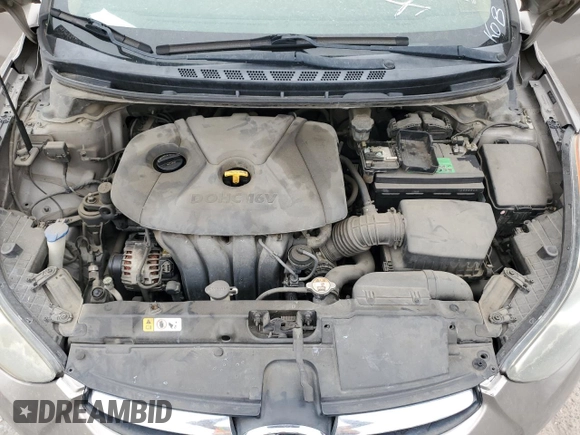 2013 Hyundai Elantra Limited с VIN 5NPDH4AE1DH201054, выставлен на аукционе Copart как лот 60890645 с пробегом Не указан миль и Чистый • Clean title. История ставок и продаж доступна на DreamBid. Изображение 11.