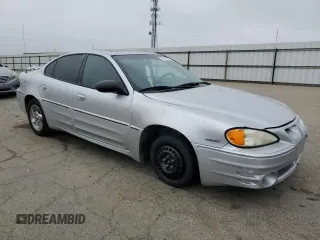 2003 Pontiac Grand Am GT with VIN 1G2NW52E03M575470, listed as a Copart auction lot 41667585 with 198,048 mi miles and Salvage Title. Bid and sale history available at carsss.com. Image 4.
