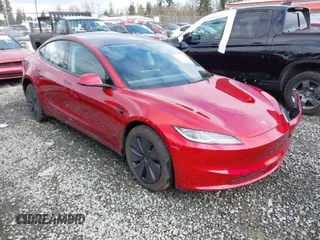 2024 Tesla Model 3 Long Range with VIN 5YJ3E1EB5RF733965, listed as a IAAI auction lot 41613919 with 11,570 mi miles and . Bid and sale history available at DreamBid. Image 1.