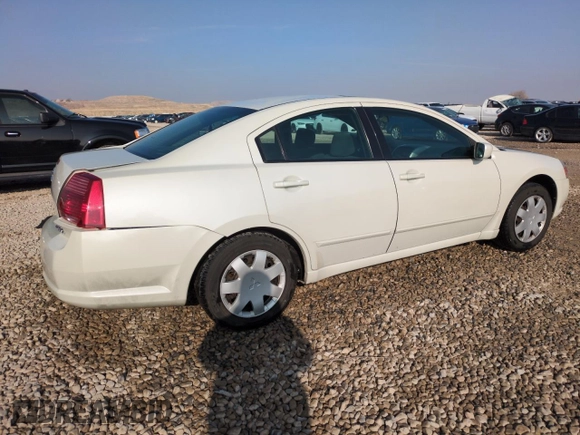 2004 Mitsubishi Galant LS with VIN 4A3AB36S54E076456, listed as a Copart auction lot 83207664 with 66,800 mi miles and Salvage Title. Bid and sale history available at carsss.com. Image 3.