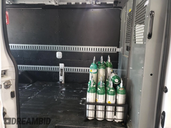 2020 Ford Transit Cargo with VIN 1FTBR1C86LKB60835, listed as a Copart auction lot 51529115 with 135,655 mi miles and Clean title. Bid and sale history available at DreamBid. Image 11.