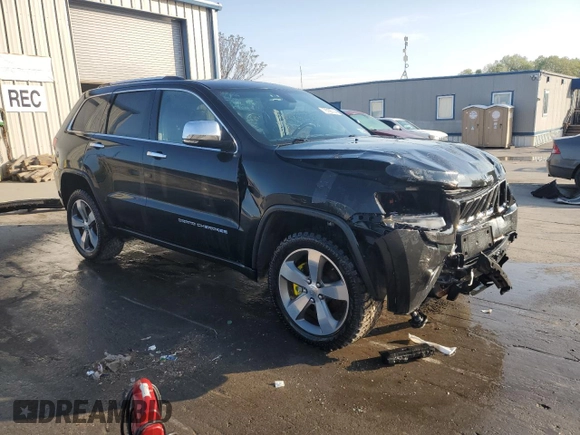 2016 Jeep Grand Cherokee Limited with VIN 1C4RJFBG3GC363290, listed as a Copart auction lot 76706744 with 144,324 mi miles and Salvage title. Bid and sale history available at DreamBid. Image 4.