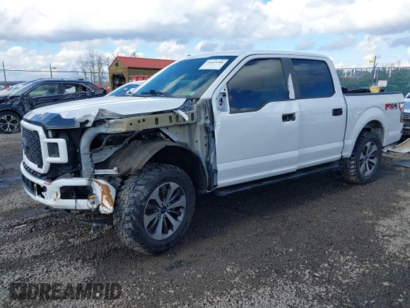 2019 Ford F-150 XL with VIN 1FTEW1EP8KKD11487, listed as a IAAI auction lot 41643388 with 109,881 mi miles and . Bid and sale history available at DreamBid. Image 18.