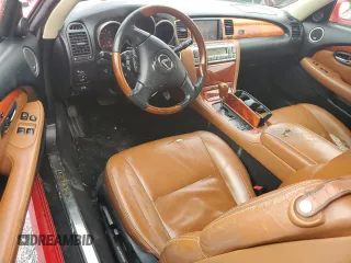2005 Lexus SC 430 z VIN JTHFN48Y350065153, wystawiony jako Copart lot #47030875 z przebiegiem 151 837 mil mil oraz Szkoda całkowita • Salvage title. Historia ofert i sprzedaży dostępna na DreamBid. Obrazek 8.