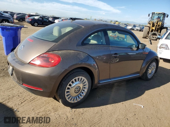 2015 Volkswagen Beetle with VIN 3VWH17AT3FM604193, listed as a Copart auction lot 72023304 with 49,958 mi miles and Salvage Title. Bid and sale history available at DreamBid. Image 3.