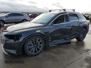2021 Audi e-tron Premium Plus with VIN WA1LAAGE3MB014433, listed as a Copart auction lot 83881024 with 32,126 mi miles and Clean Title. Bid and sale history available at DreamBid. Image 1.