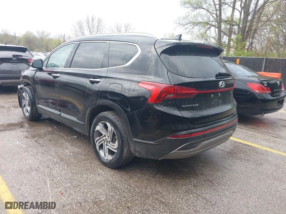 2023 Hyundai Santa Fe SEL with VIN 5NMS24AJ4PH628025, listed as a IAAI auction lot 41956750 with 54,002 mi miles. Bid and sale history available at carsss.com. Image 3.
