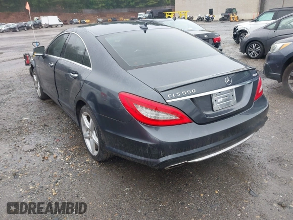 2014 Mercedes-Benz CLS 550 with VIN WDDLJ9BB6EA122852, listed as a IAAI auction lot 42503119 with 161,840 mi miles and . Bid and sale history available at DreamBid. Image 3.