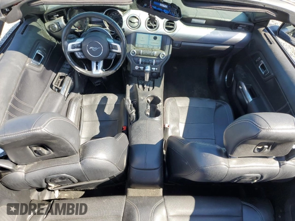 2018 Ford Mustang EcoBoost Premium with VIN 1FATP8UH4J5133507, listed as a Copart auction lot 55310735 with 93,492 mi miles and Salvage title. Bid and sale history available at DreamBid. Image 8.