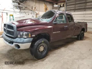 2005 Dodge Ram 2500 SLT with VIN 3D7KS28D05G799972, listed as a Copart auction lot 75059794 with 0 mi miles and Clean Title. Bid and sale history available at carsss.com. Image 1.