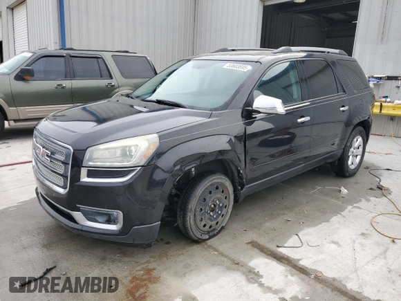 2014 GMC Acadia SLE with VIN 1GKKRPKD3EJ326596, listed as a Copart auction lot 53603695 with 158,494 mi miles and Salvage title. Bid and sale history available at DreamBid. Image 1.