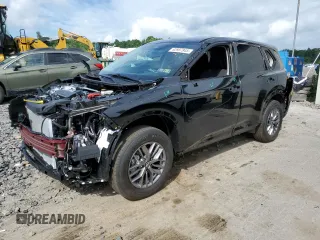 2025 Nissan Rogue S with VIN 5N1BT3AB6SC853971, listed as a Copart auction lot 62957845 with 27 mi miles and Salvage title. Bid and sale history available at DreamBid. Image 1.