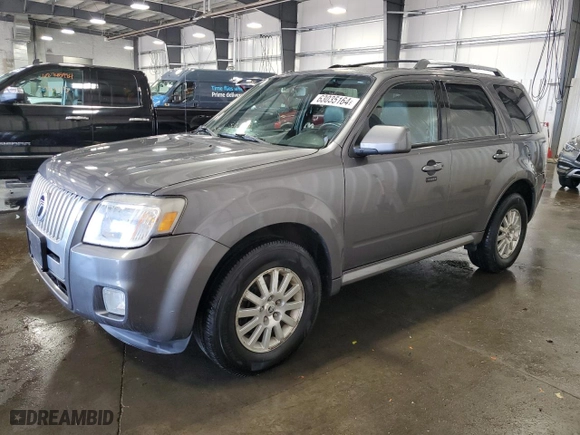 2010 Mercury Mariner Premier with VIN 4M2CN9H70AKJ24788, listed as a Copart auction lot 63035164 with 153,957 mi miles and Salvage Title. Bid and sale history available at carsss.com. Image 1.