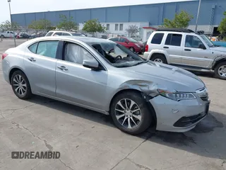 2017 Acura TLX w/Technology Pkg with VIN 19UUB1F55HA003584, listed as a IAAI auction lot 41812536 with 23,192 mi miles. Bid and sale history available at carsss.com. Image 1.