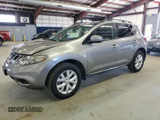 2012 Nissan Murano S with VIN JN8AZ1MW7CW239193, listed as a Copart auction lot 54380375 with 159,742 mi miles and Clean Title. Bid and sale history available at carsss.com. Image 1.
