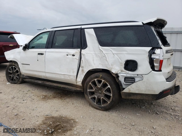 2021 Chevrolet Suburban RST with VIN 1GNSKEKD3MR364826, listed as a Copart auction lot 58685924 with 73,703 mi miles and Non Repairable. Bid and sale history available at carsss.com. Image 2.