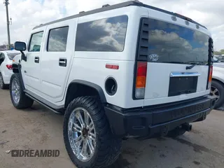 2003 Hummer H2 with VIN 5GRGN23U83H116139, listed as a IAAI auction lot 41495435 with Not Provided miles. Bid and sale history available at carsss.com. Image 3.