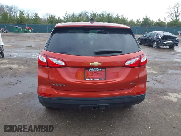 2020 Chevrolet Equinox LS z VIN 2GNAXSEV3L6216007, wystawiony jako IAAI lot #41889041 z przebiegiem 96 406 mil mil oraz . Historia ofert i sprzedaży dostępna na DreamBid. Obrazek 16.