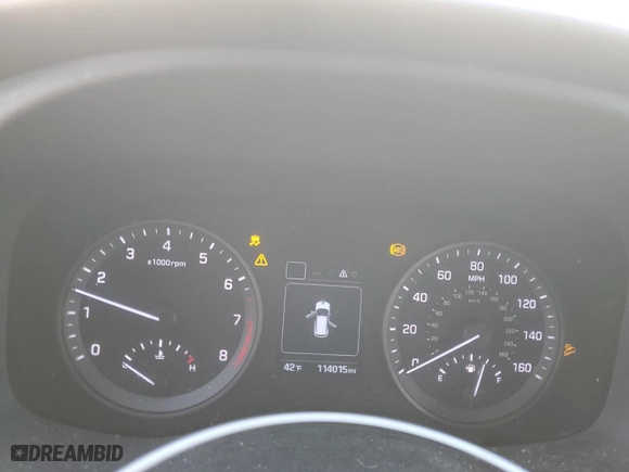 2017 Hyundai Tucson SE with VIN KM8J3CA41HU585301, listed as a Copart auction lot 47549985 with 114,015 mi miles and Salvage Title. Bid and sale history available at carsss.com. Image 9.