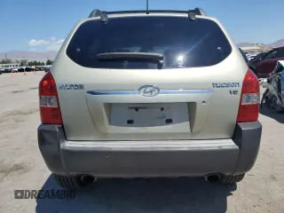 2006 Hyundai Tucson GLS with VIN KM8JN12DX6U375256, listed as a Copart auction lot 58896804 with 134,037 mi miles and Salvage Title. Bid and sale history available at carsss.com. Image 6.