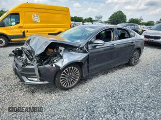 2017 Ford Fusion SE with VIN 3FA6P0H98HR390775, listed as a Copart auction lot 64494345 with Not provided miles and Salvage title. Bid and sale history available at DreamBid. Image 1.