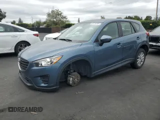 2016 Mazda CX-5 Sport with VIN JM3KE2BY4G0789618, listed as a Copart auction lot 53318245 with 52,801 mi miles and Salvage Title. Bid and sale history available at carsss.com. Image 1.