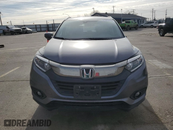 2022 Honda HR-V EX with VIN 3CZRU6H55NM730502, listed as a Copart auction lot 47095415 with 39,791 mi miles and Salvage Title. Bid and sale history available at carsss.com. Image 5.