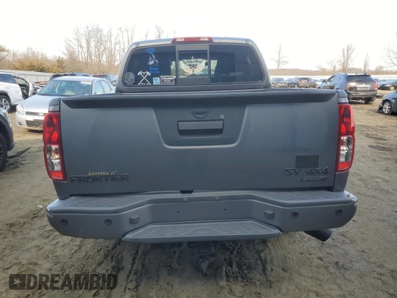 2021 Nissan Frontier SV with VIN 1N6ED0EB9MN708435, listed as a Copart auction lot 85805844 with 29,248 mi miles and Salvage title. Bid and sale history available at DreamBid. Image 6.