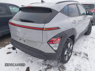 2024 Hyundai Kona SEL with VIN KM8HBCAB0RU069688, listed as a IAAI auction lot 41269213 with 10,041 mi miles. Bid and sale history available at carsss.com. Image 4.