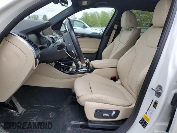 2020 BMW X3 xDrive30i z VIN 5UXTY5C05LLT32175, wystawiony jako Copart lot #57466715 z przebiegiem 49 575 mil mil oraz Szkoda całkowita • Salvage title. Historia ofert i sprzedaży dostępna na DreamBid. Obrazek 7.