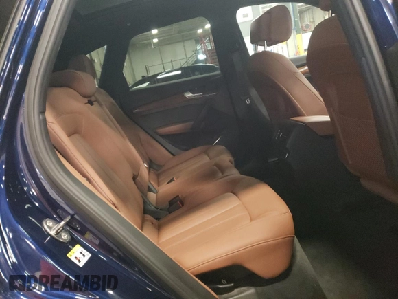 2022 Audi Q5 S line Premium with VIN WA1GAAFY2N2108169, listed as a Copart auction lot 51763745 with 53,698 mi miles and Salvage Title. Bid and sale history available at carsss.com. Image 11.